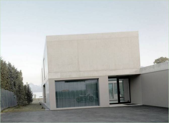 Vila u švýcarského Lucernského jezera od Niklaus Graber+Christoph Steiger Architekten