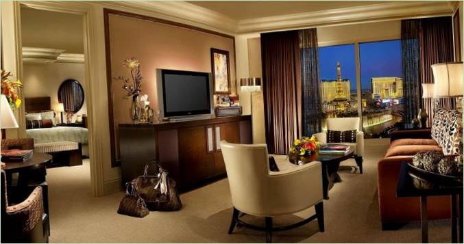 Interiér hotelu Bellagio v Las Vegas