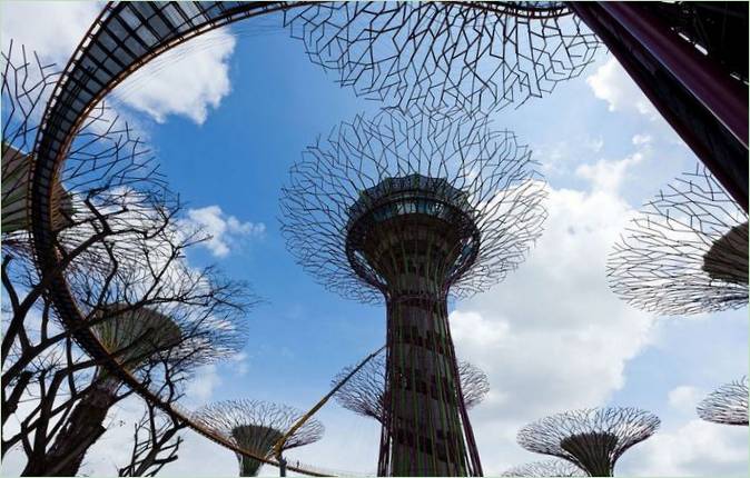 Projekt Gardens by the Bay v Singapuru