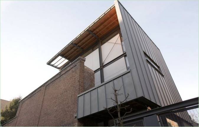 Projekt domu Maison Franken od Bekhor Architecte v Belgii