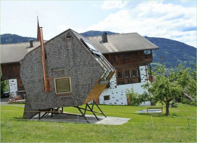 Neobvyklý dům Ufogel v Rakousku