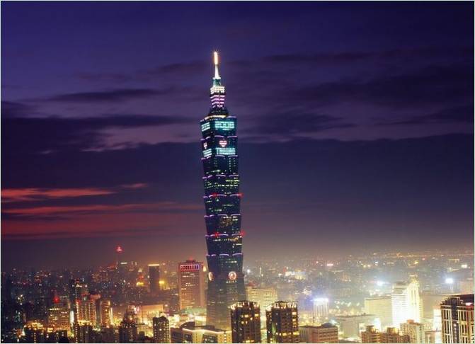 Mrakodrap Taipei 101 na Tchaj-wanu