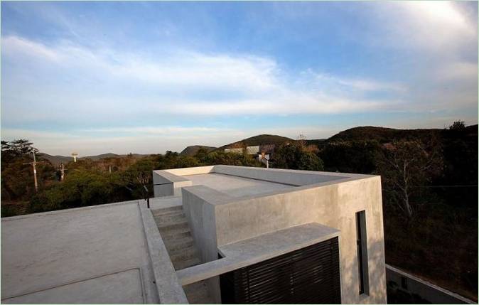 Moderní chata W House cajak od IDIN Architects