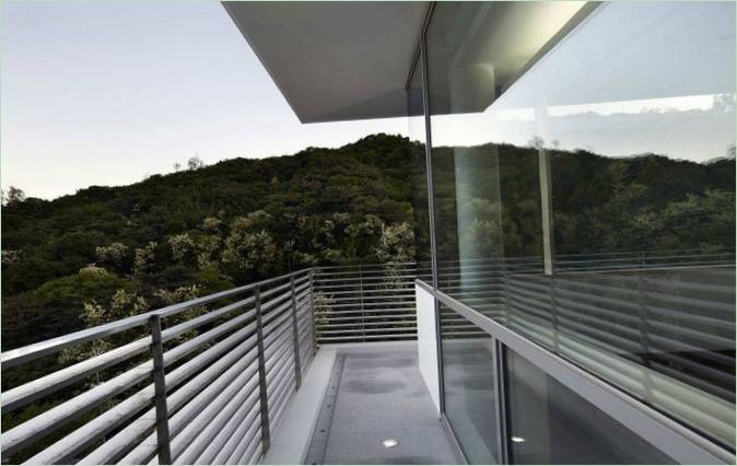 Balkon chaty Seongbuk Gate Hills Cottage
