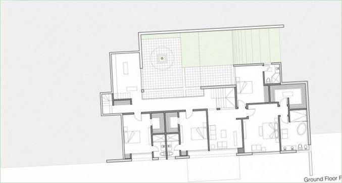 Dům Los Chillos od studia Diez + Muller Arquitectos v Ekvádoru
