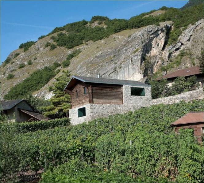 Venkovský dům Germaniere design ve Švýcarsku