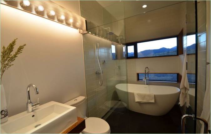 Moderní design interiéru koupelny