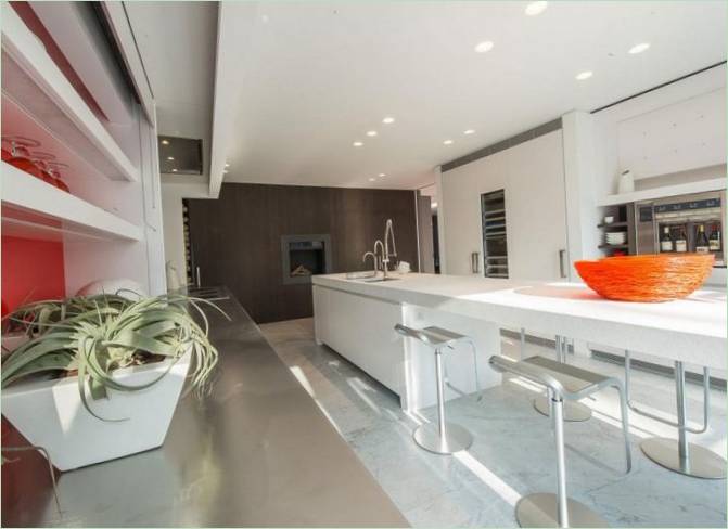 Design kuchyně ve Villa Modern