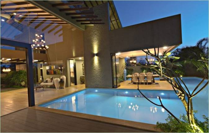 Luxusní design vily Monsoon Retreat od Abraham John ARCHITECTS