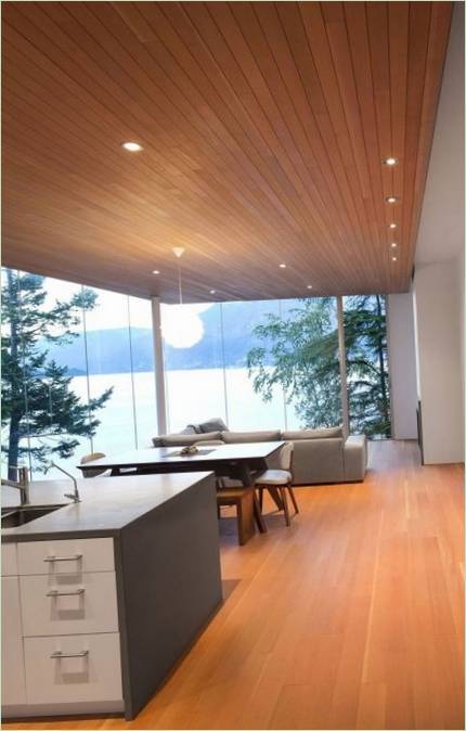 Design soukromé rezidence Gambier Island House