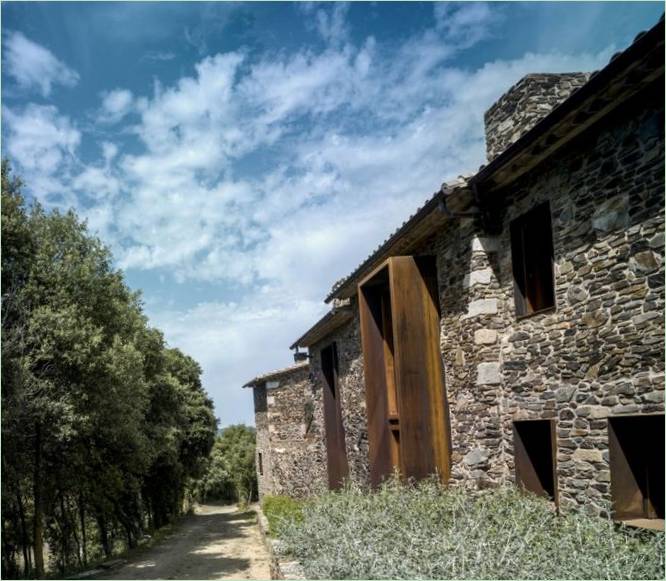 Návrh venkovského domu ve Španělsku