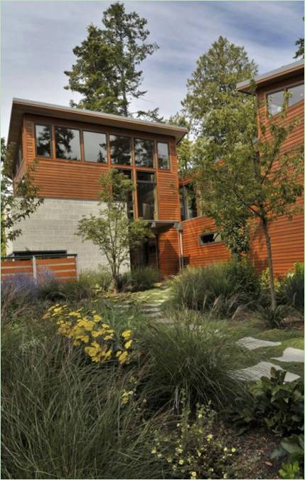 Solidní, bezpečný a spolehlivý Sunset Point od David Vandervort Architects v Seattlu