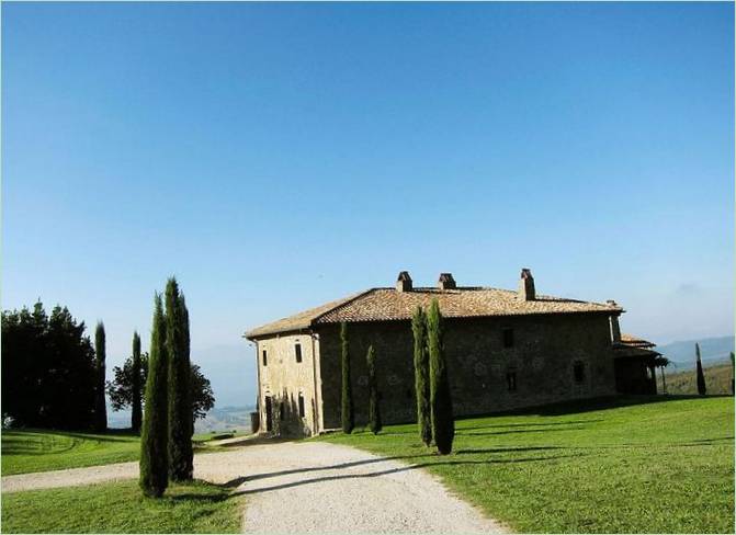 Krajinářský design pro vilu Casa Bramasole v Itálii