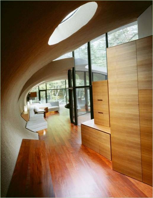 Interiér haly rezidence Shell