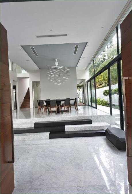 Design interiéru rezidence Jalan Binchang