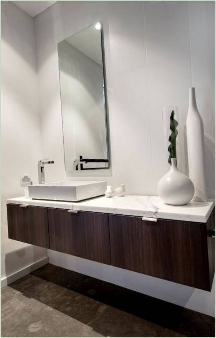 Koupelna v rezidenci Expressing Views v Austrálii