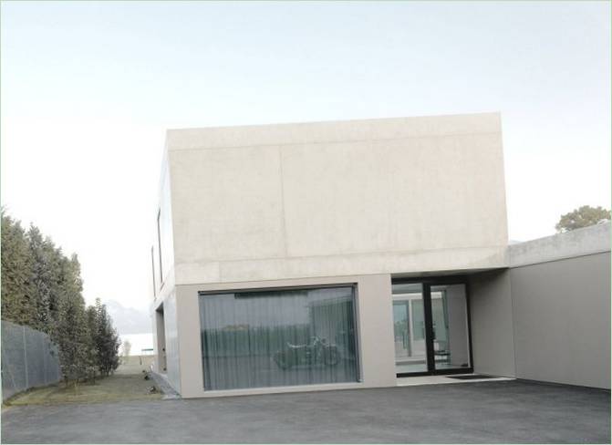 Design venkovského domu Villa M ve Švýcarsku