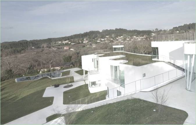 Minimalistický styl - projekt Casa V od Dosis, La Coruña, Španělsko