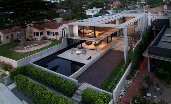 Projekt obytného domu od architekta Jonathana Segala, San Diego
