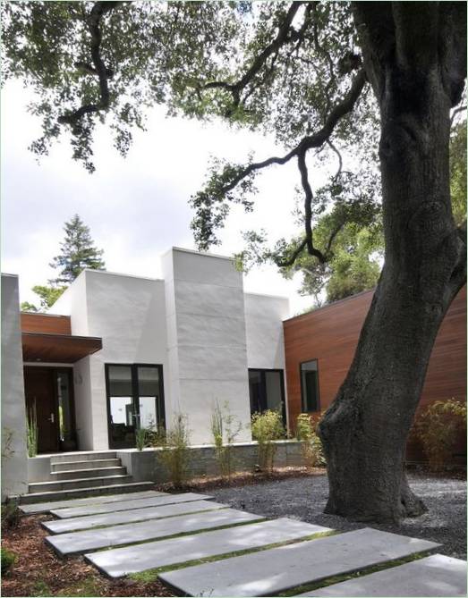 Moderní vila v Menlo Oaks od Anny Williamson, Kalifornie
