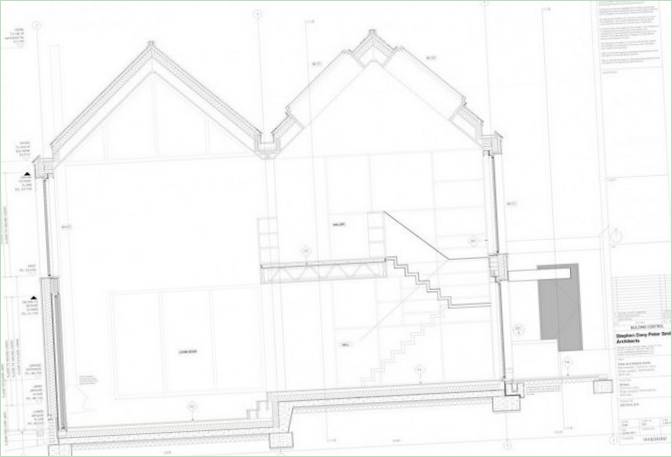 Projekt domu Merrodown v Hertfordshire