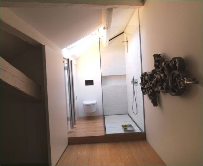Design interiéru koupelny od Baldessari e Baldessari