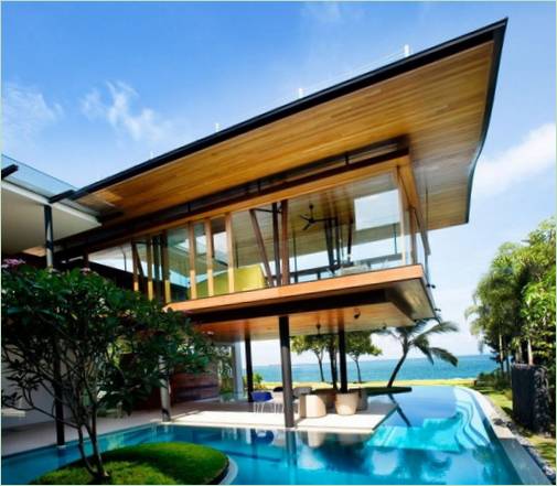 Lázeňská rezidence Fish House v Singapuru