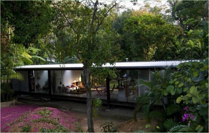 Úžasný skleněný dům House Varanda v Rio de Janeiru, Brazílie