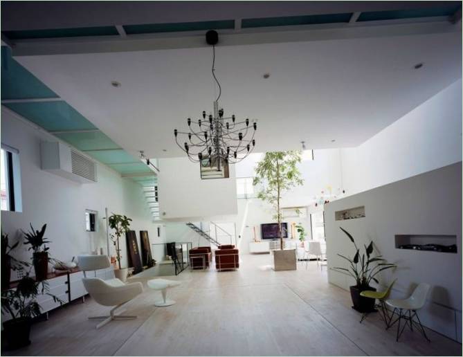 Kre House Design interiéru obývacího pokoje