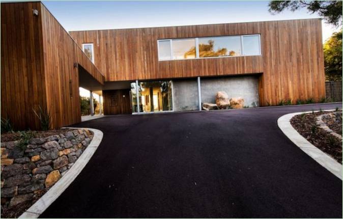 Design obývacího pokoje na pláži v Austrálii