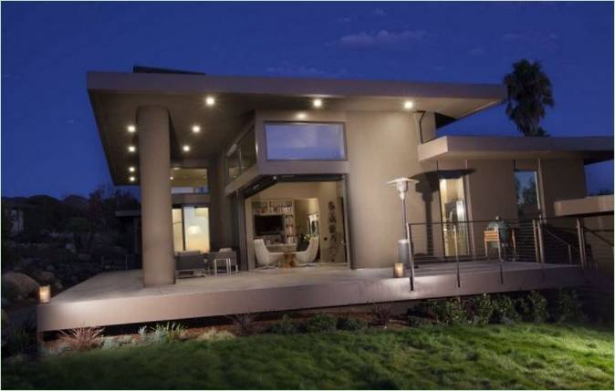 LED osvětlení pro dvoupatrový mezonet Las Canoas Osvětlení LED pro dvoupatrové sídlo Las Canoas