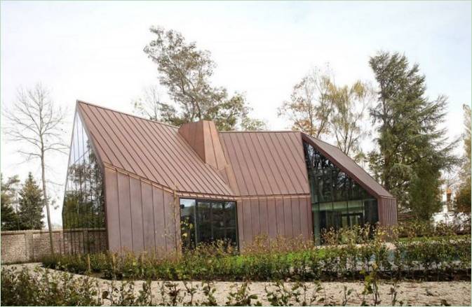 Ultra-moderní design domu VDV od Graux &; Baeyens Architects