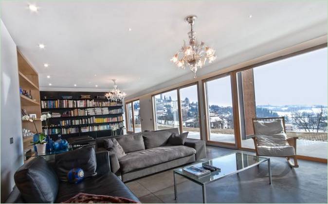 Design soukromé vily Casa_M_SSM od slavného Diega Bortolata v Monferratu, Itálie