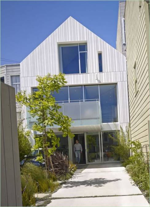 Návrh interiéru Janus House od Kennerly Architecture &amp; Planning, San Francisco, USA