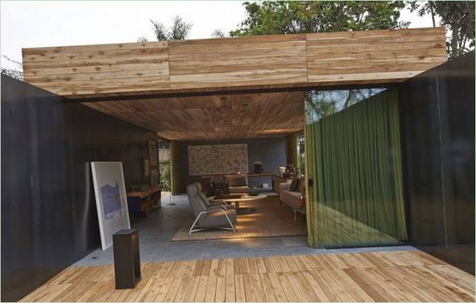 Úžasný projekt domu Casa Cor od brazilského architekta Pedra Lázara, Belo Horizonte