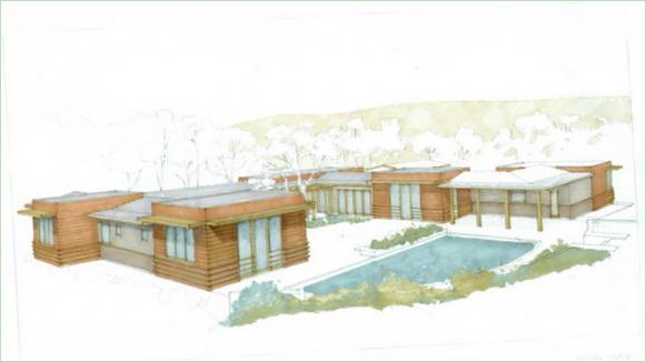 Design dřevěné chaty