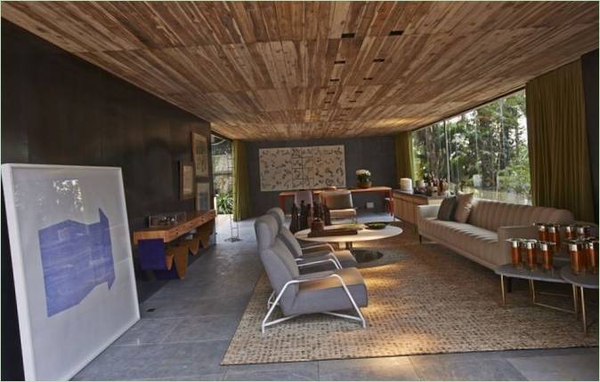 Úžasný projekt domu Casa Cor od brazilského architekta Pedra Lázara, Belo Horizonte