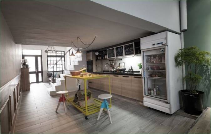 Moderní design interiéru kuchyně