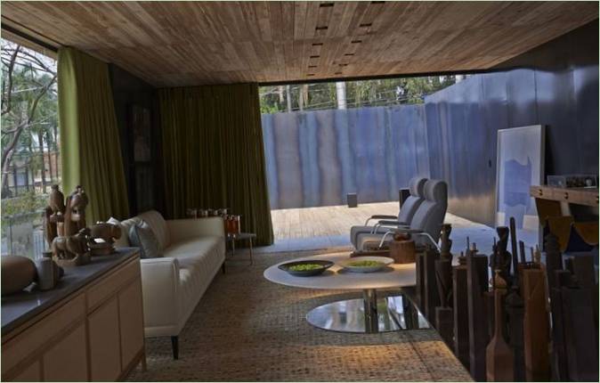 Úžasný projekt domu Casa Cor od brazilského architekta Pedra Lázara, Belo Horizonte