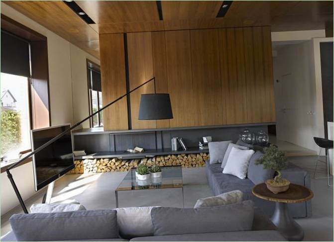 Design interiéru obývacího pokoje