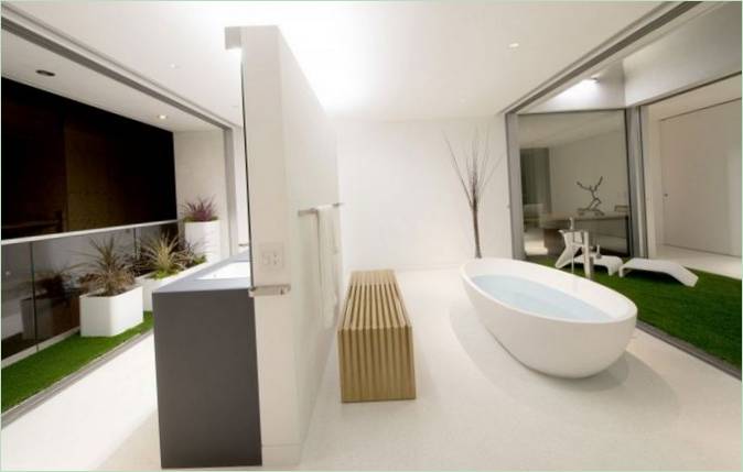 Design interiéru koupelny