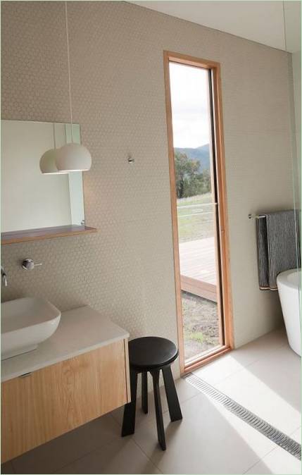 Moderní design interiéru koupelny