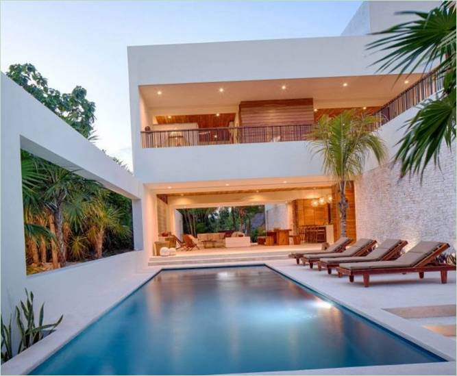 Mexico Pool Residence: Lehátka Rezidence u bazénu v Mexiku: Lehátka