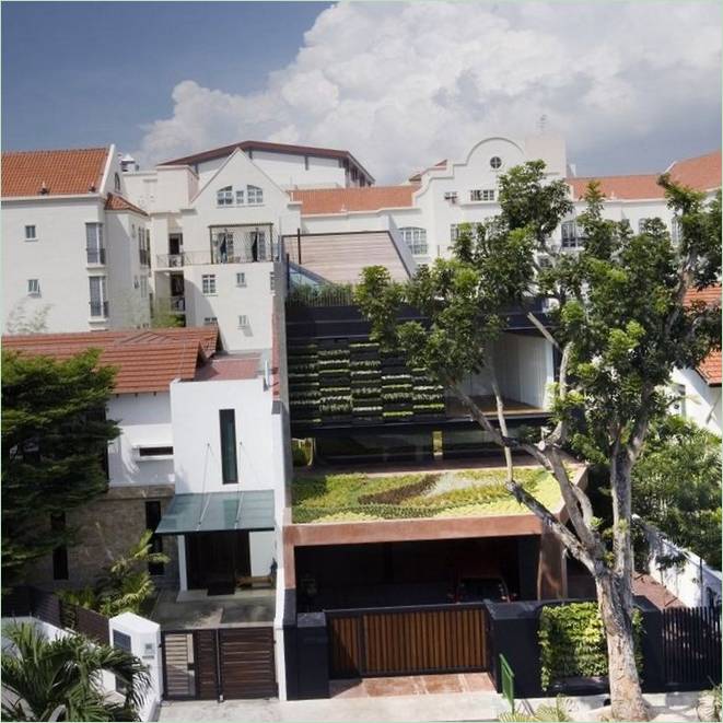 Ozelenění střechy domu Maximum Garden House