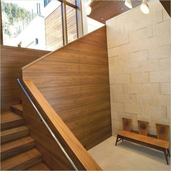 Schodiště Linear House, Colorado