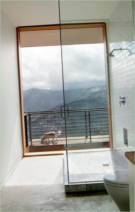 Design interiéru sprchového koutu