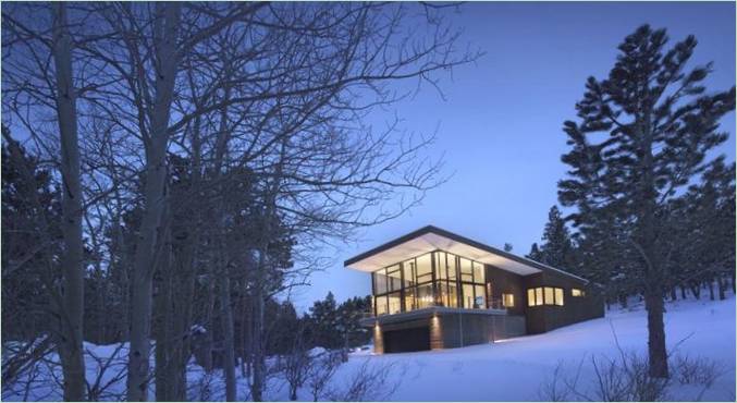 Lodgepole Retreat v horách, USA