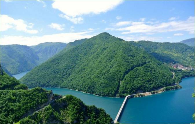 Jezero Piva, Černá Hora - Foto 1