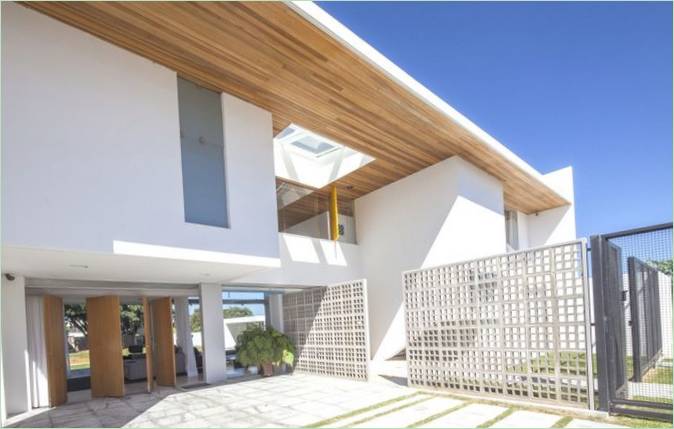 Moderní dům Linhares Dias House v Brazílii