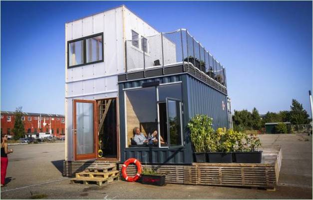 Design domu z mořského kontejneru